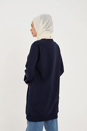 BİSİKLET YAKA SWEATSHIRT