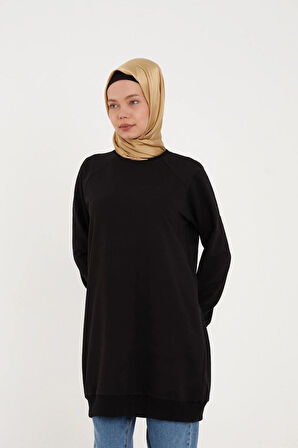 BİSİKLET YAKA SWEATSHIRT