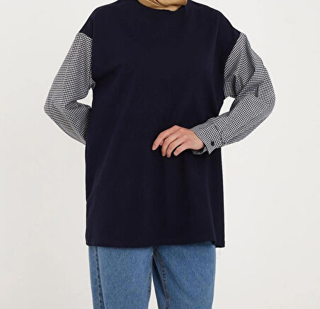 BİSİKLET YAKA SWEATSHIRT