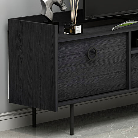 T0015 Lidya Kapaklı, Açık Raflı Tv Sehpası, Tv Ünitesi