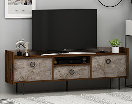 T0015 Lidya Kapaklı, Açık Raflı Tv Sehpası, Tv Ünitesi