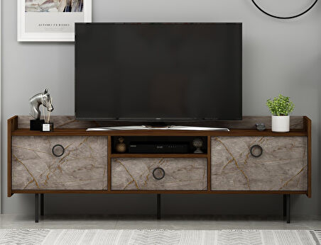 T0015 Lidya Kapaklı, Açık Raflı Tv Sehpası, Tv Ünitesi