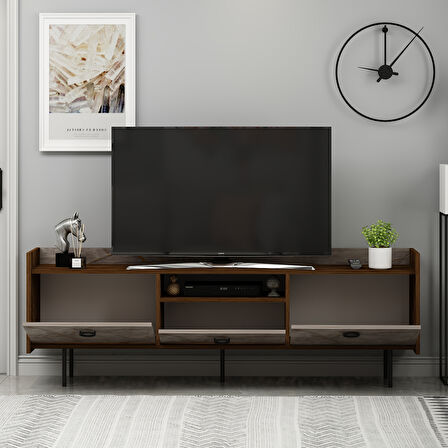 T0015 Lidya Kapaklı, Açık Raflı Tv Sehpası, Tv Ünitesi