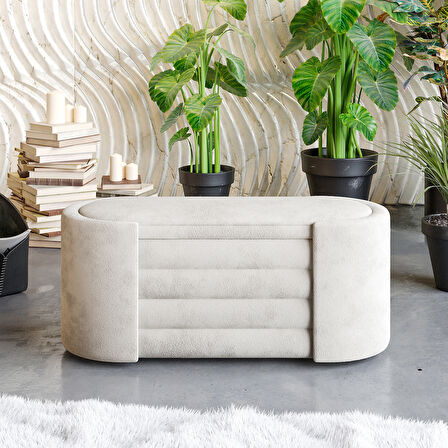 Rosita Sandıklı Bench – Şıklık ve Pratikliğin Mükemmel Uyumu, Modern Puf
