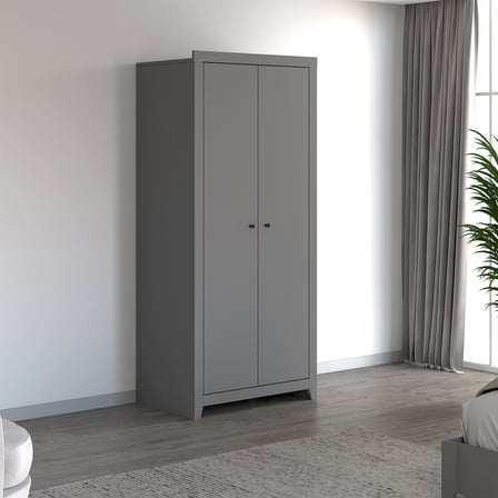 İnarch Dizayn Bled 2 Kapaklı Gardırop – Şık ve Minimalist Yatak Odası Dolabı