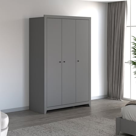 İnarch Dizayn Bled 3 Kapaklı Gardırop – Modern ve Fonksiyonel Yatak Odası Dolabı