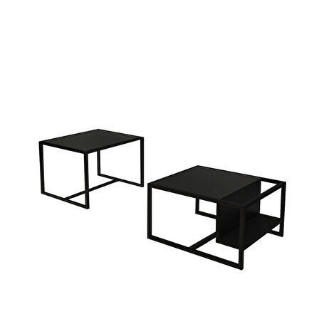 Batı 2'li Orta Sehpa Takımı – Modern Tasarım, Fonksiyonel Kullanım