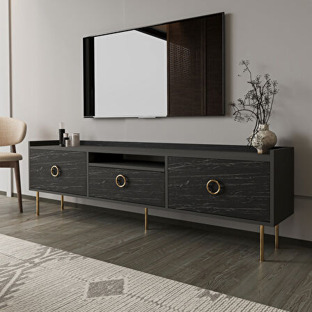 T0015 Lidya Kapaklı, Açık Raflı Tv Sehpası, Tv Ünitesi