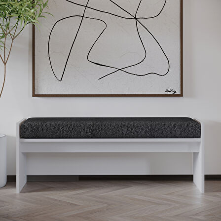 Pearl Bench – Modern Tasarım Antre, Mutfak, Yatak Odası, Balkon Oturma Bankı, Kolay Kurulum