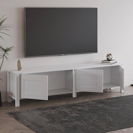Vachel 4 Kapaklı Modern TV Sehpası