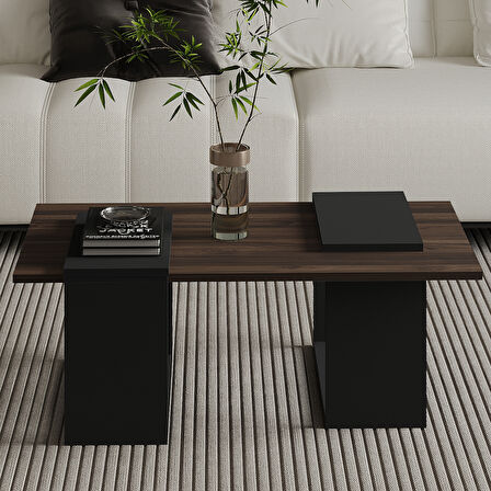 Matris Modern Orta Sehpa – Geometrik Tasarım ve Şık Detaylar