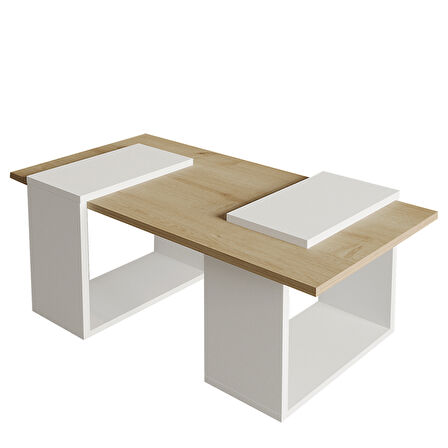 Matris Modern Orta Sehpa – Geometrik Tasarım ve Şık Detaylar