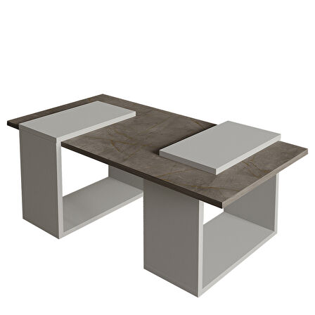 Matris Modern Orta Sehpa – Geometrik Tasarım ve Şık Detaylar