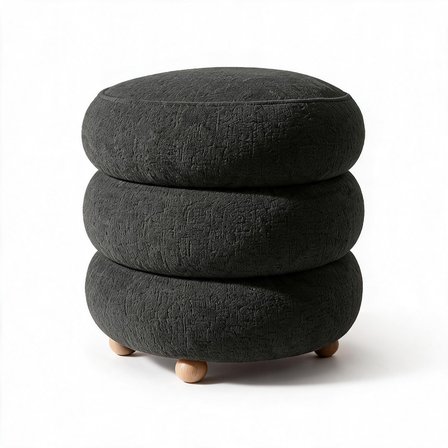 İnarch Dizayn Ottavia Sandıklı Puf – Fonksiyonel Ahşap Ayaklı Oturma Pufu