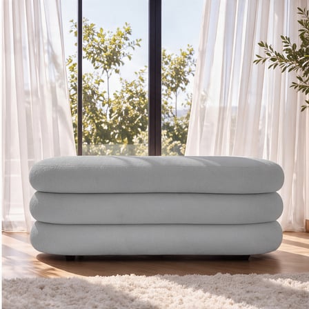 İnarch Dizayn Naturis Sandıklı Bench – Depolama Alanlı Modern Puf