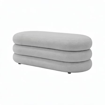 İnarch Dizayn Naturis Sandıklı Bench – Depolama Alanlı Modern Puf
