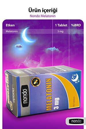 Melatoninn 3 Mg 60 Tablet