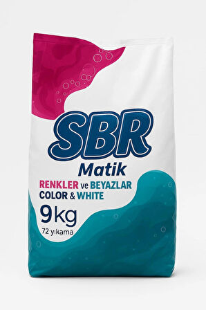 SBR Matik 9 Kg Renkliler ve Beyazlar