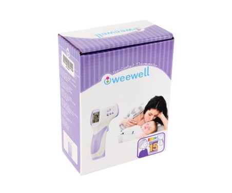 Weewell WTN550R Temassız Alın Bebek Dijital Ateş Ölçer 