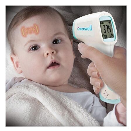 Weewell WTN570 Temassız Alın Bebek Dijital Ateş Ölçer 