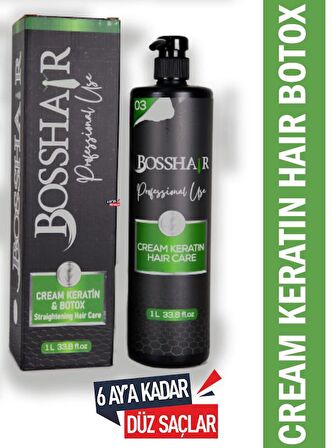 BOSSHAİR cream keratin hair care