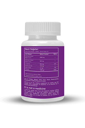 Pro Kolajen Plus Tip 1, 2 Ve 3 Kolajen, Vitamin C, Biotin Ve Çinko Içeren 90 Tablet