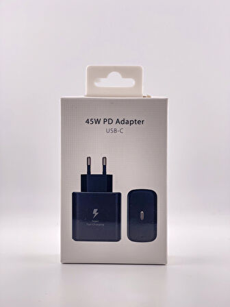 Hızlı Şarj 45w Usb-c Type-c Pd Şarj Cihazı - Siyah