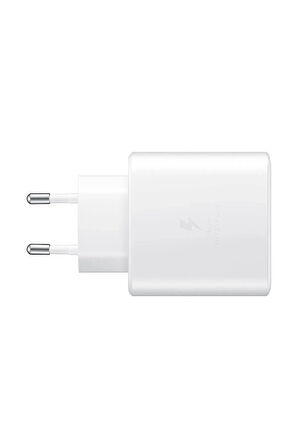 Samsung Galaxy S23 Ultra Uyumlu 45 Watt Hızlı Şarji Aleti - Usb-c Adaptör Ve Kablo - Beyaz