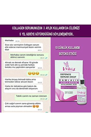 Collagen Kırışıklık Karşıtı Serum