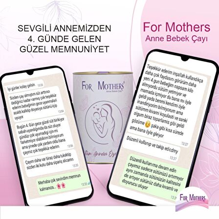 For Mothers Anne ve Bebek Çayı - Sade ve Kayısılı Taneli - İki Paket - 800 Gram