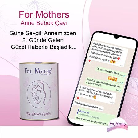 For Mothers Anne ve Bebek Çayı - Sade ve Kayısılı Taneli - İki Paket - 800 Gram