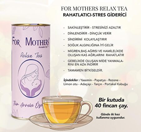 For Mothers Relax  Çay - 400 Gr. - İki Paket