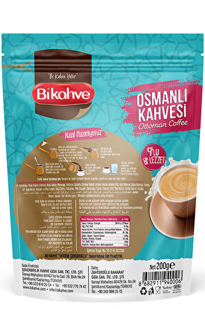 Bikahve 200 gr Osmanlı Kahvesi