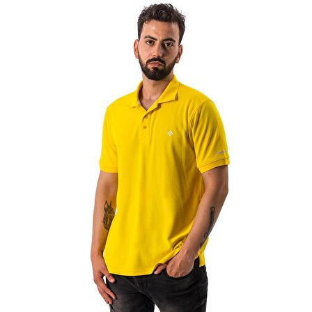 Freecamp Breeze Erkek Polo T-Shirt-SARI