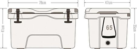 Icepeak Aden Buzluk 65 Litre