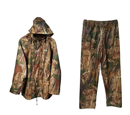 FreeCamp Garrison Takım Yağmurluk KAMUFLAJ-XL