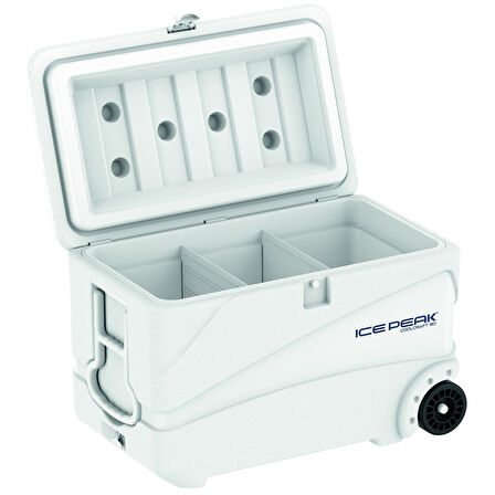 IcePeak CoolCraft 80 Tekerlekli Buzluk 75.2 Litre-BEYAZ