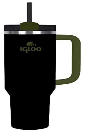 Igloo Stadler Thermo-Mug 1.2 Litre Siyah Haki