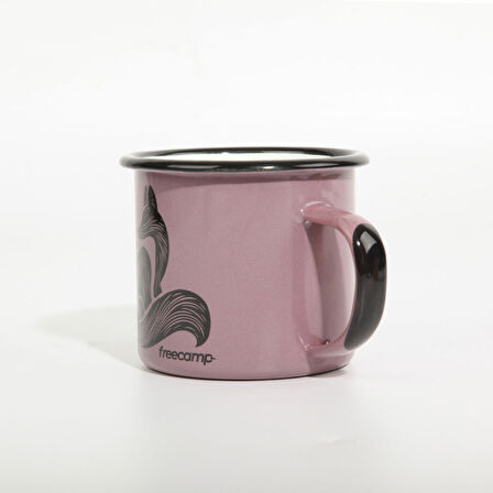 FreeCamp Campers Emaye Mug 350ml-LİLA