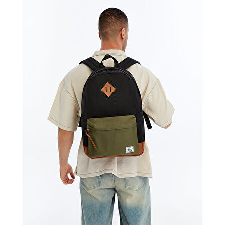 FreeCamp DayPack Limited Sırt Çantası-SİYAH-HAKİ