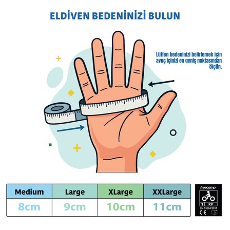 FreeCamp Power Yarım Parmak Motosiklet Eldiveni-SİYAH-YEŞİL