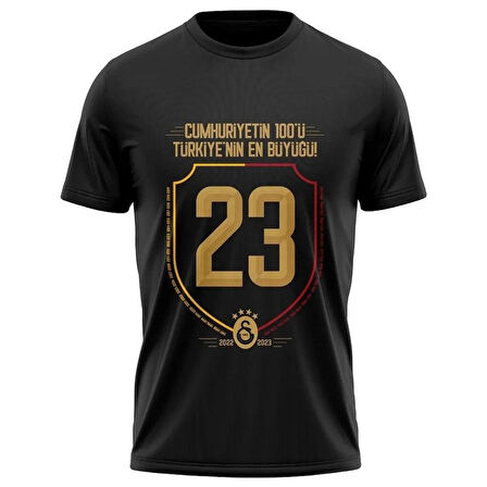 Galatasaray Lisanslı 2023 Şampiyonluk T-Shirt