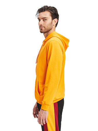 Galatasaray Erkek Basic Fermuarlı Hoodie E241237