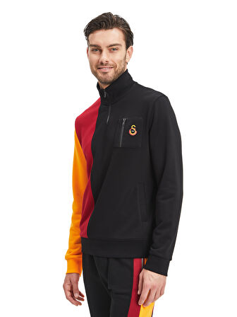 Galatasaray Erkek Fermuarlı Hoodie E241133