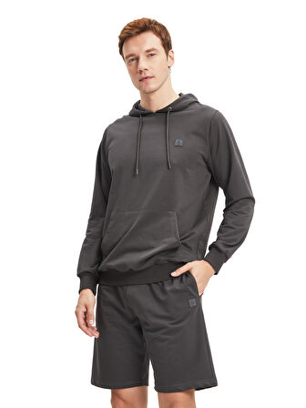 Galatasaray Erkek Basic Hoodie E241236