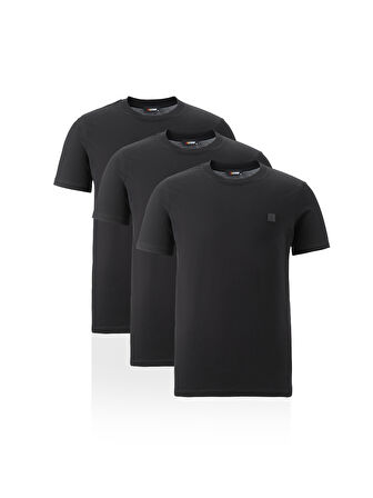 Galatasaray Erkek 3`lü Basic T-shirt E241274