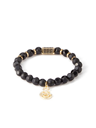 Galatasaray Doğal Taş (Zirkon-Oniks) Bileklik U241259