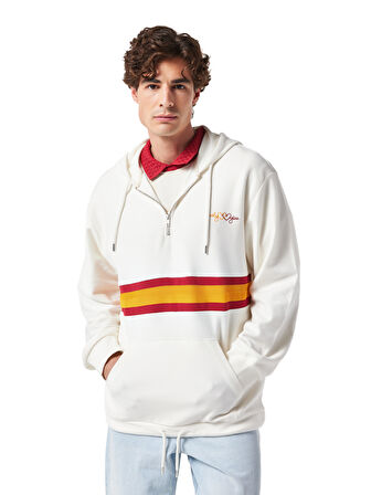 GSSTORE X Midground Erkek Fermuarlı Kapüşonlu Sweatshirt E251205