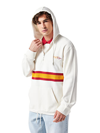 GSSTORE X Midground Erkek Fermuarlı Kapüşonlu Sweatshirt E251205