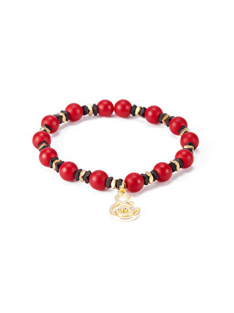 Galatasaray Doğal Taş (Oniks) Bileklik U251236